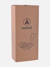 Laguiole, Chef block brown pakka wood 5pcs