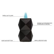 Colibri Aansteker - Quasar Table Lighter - Zwart