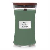 Woodwick geurkaars large, mint leaves & oak
