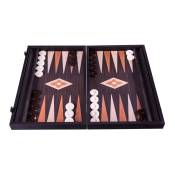 Manopoulos, Wenge Replica Backgammon met walnoot- en eikenhouten punten