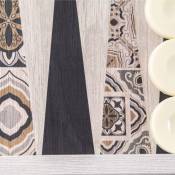 Manopoulos, Moroccan Mosaic Art Backgammon