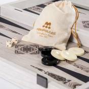 Manopoulos, Moroccan Mosaic Art Backgammon