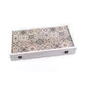 Manopoulos, Moroccan Mosaic Art Backgammon