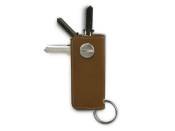 Garzini, Lusso Key Holder, Camel Brown