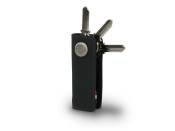 Garzini, Lusso Key Holder, Carbon Black
