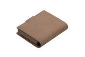 Garzini, Metal Wallet Holder, Java Brown