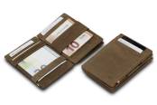 Garzini Essenziale Coin Pocket Magic Wallet, Java Brown