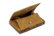 Garzini Essenziale Coin Pocket Magic Wallet, Camel Brown
