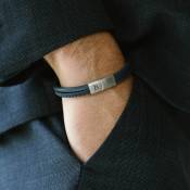Steel & Barnett, Denby armband, Jeans Blue M