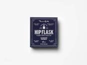 Printworks The Essentials - Hip Flask, Dark Blue