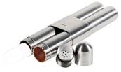 Adorini, Double Cigar Case High-Grade Steel Satin Finish