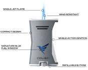 Colibri Sigarenknipper - Slim - Charchoal