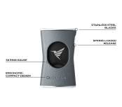 Colibri Sigarenknipper - Slim - Zwart